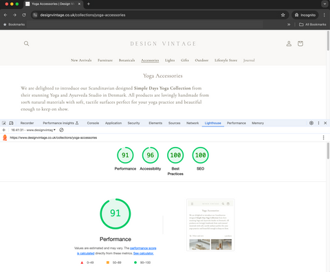 Performance Optimised